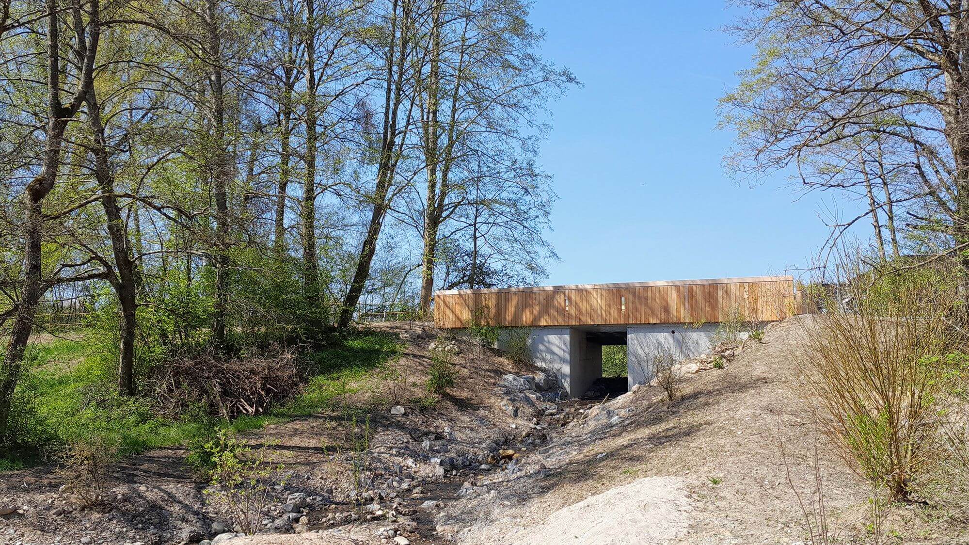 Holzsteg, Terrassenboden Lärche